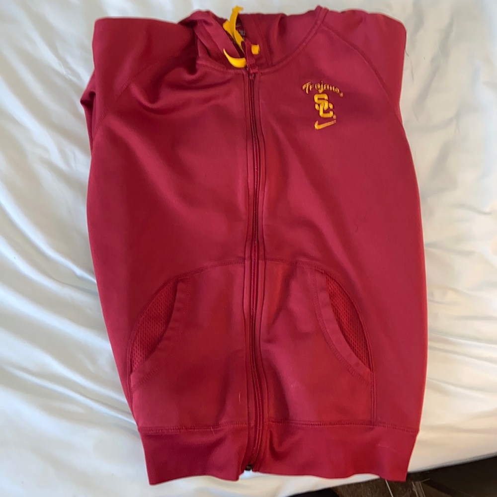 SOUTH CAROLINA TROJANS NIKE FULL ZIP HOODIE